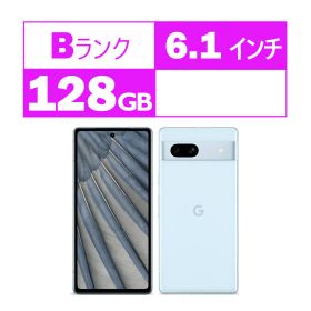 【中古】Bランク キズ少々あり 動作は完璧 スマホ本体のみ 付属品なし Google スマートフォン 6.1 インチ Google Pixel 7a SIMフリー [Sea] Google Tensor G2 Android13 ROM 128GB RAM 8GB 4K撮影対応 5G,4G・LTE nano-SIM/eSIM
