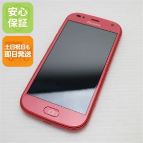 フジツウ(富士通)の新品同様 F-42A らくらくスマートフォン ピンク M888(スマートフォン本体)
