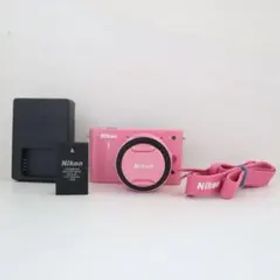 Nikon 1 J1 ミラーレス一眼カメラピンク【希少】