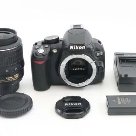 【中古】 Nikon D3100 ブラックボディ + AF-S DX NIKKOR 18-55mm F/3.5-5.6 G VR ニコン デジタル一眼レフカメラ (f01460)