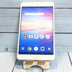 docomo dtab Compact d-02K ゴールド HUAWEI 本体 白ロム SIMロック解除済み SIMフリー B850414