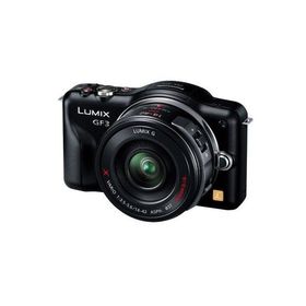 中古 1年保証 美品 Panasonic LUMIX DMC-GF3 電動ズームレンズキット ブラック