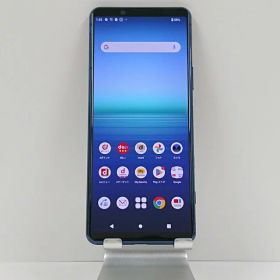 Xperia 5 II SO-52A docomo ブルー 送料無料 本体 c07126 【中古】