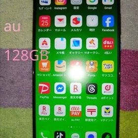 美品☆HUAWEI P30lite 4GB 128GB au UQ mobile mineo他 顔認証＆指紋認証AIカメラ☆