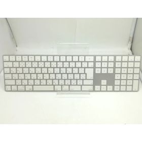 【中古】Apple Magic Keyboard（2017/テンキー付き/A1843） - 日本語（JIS） シルバー MQ052J/A【宇田川】保証期間1週間