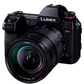 【中古】パナソニック フルサイズ ミラーレス一眼カメラ ルミックス S1RM 標準ズームレンズキット 4730万画素 ブラック DC-S1RM-K