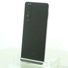 【中古】SONY(ソニー) Xperia 1 III 256GB フロストブラック SO-51B docomo 【348-ud】