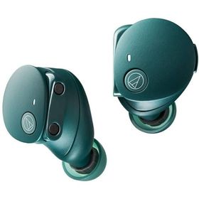 オーディオテクニカ ノイズキャンセリング機能搭載 完全ワイヤレス Bluetoothイヤホン ATH-CKS50TW2 GR グリーン