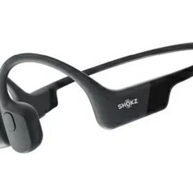 Shokz ショックス 骨伝導方式 Bluetoothヘッドホン イヤホン 耳かけ OpenRun Black SKZ-EP-000003