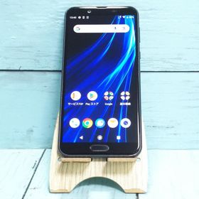 au AQUOS sense2 SHV43 Nuance Black 本体 白ロム SIMロック解除済み SIMフリー 450641