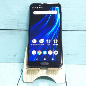 au AQUOS sense2 SHV43 Nuance Black 本体 白ロム SIMロック解除済み SIMフリー 450542