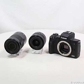 〔中古品〕 EOS Kiss M ダブルズームキット ブラック〔中古品〕 EOS Kiss M ダブルズームキット ブラック