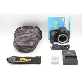 新品級◆Nikon ニコン D5500 ボディ◆シャッター回数7678回のみ♪(デジタル一眼)