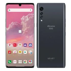 【SIMロック解除済】docomo LG VELVET L-52A Aurora Gray LG電子 当社3ヶ月間保証 中古 イオシス