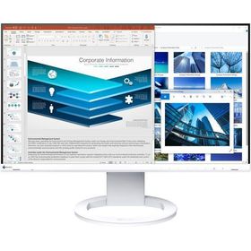 EIZO EV2480-ZWT FlexScan 23.8型液晶ディスプレイ (1920×1080 / HDMI・DisplayPort・USB Type-C / ホワイト / スピーカー:あり)