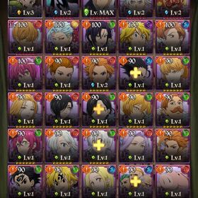 引退アカウント👑🍀水篠旬技MAX！！ | グラクロのアカウントデータ、RMTの販売・買取一覧