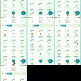 💥 【40名 LV】 🔥 2.1Mダスト |⚡️ 46倍 色違い |⚡️チームなし |