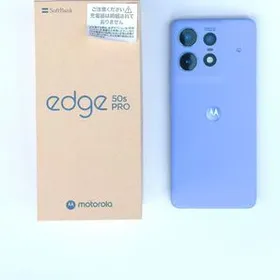 SoftBank Motorola edge 50s PRO パープル 中古