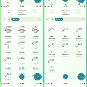 💥 【61 LV] 🔥 3.3M ダスト |⚡️ 58倍 色違い |⚡️チームなし |