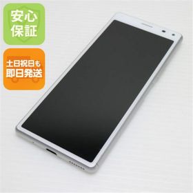 ソニー(SONY)のSOV42 ホワイト スマホ 白ロム M555(スマートフォン本体)