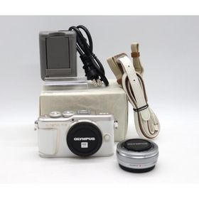 Olympus PEN E-PL10 white 16.1 MP Digital Camera EZ 14-42 Lens