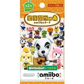 【新品】1週間以内発送 どうぶつの森amiiboカード 第2弾 (1BOX 50パック入り)