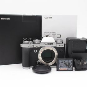 フジフイルム(富士フイルム)のFUJIFILM ミラーレス一眼カメラ X-T3ボディ シルバー X-T3-S(ミラーレス一眼)