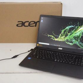 【中古】ノートパソコン／ACER／15.6型／Windows10／intel Cerelon N4000 1.10GHz／メモリ4GB／SSD256GB／無線LAN搭載／Aspire 3 A315-34-F14U