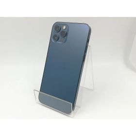 【中古】Apple docomo 【SIMロック解除済み】 iPhone 12 Pro 128GB パシフィックブルー MGM83J/A【千葉】保証期間1ヶ月【ランクC】