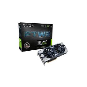 EVGA GeForce GTX 1070 FTW2 GAMING, 8GB GDDR5, iCX Technology - 9 Thermal Sensors ＆ RGB LED G/P/M, Asynch Fan, Optimized Airflow Design Graphics Card