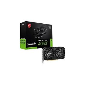 MSI GeForce RTX 4060 Ti VENTUS 2X BLACK 8G OC グラフィックスボード VD8517