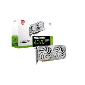 GeForce RTX 4070 SUPER 12G VENTUS 2X WHITE OC