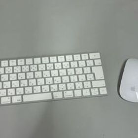 X1087)Apple パソコン周辺機器/A1644/Magic Keyboard/キーボード・A1657/マウスセット ワイヤレス 動作美品