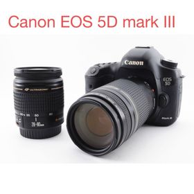 キヤノン(Canon)のCanon EOS 5D mark III/標準&望遠ダブルレンズセット(デジタル一眼)