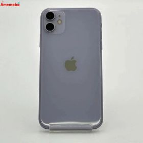 【中古】iPhone11 64GB パープル MWLX2J/A AU版SIMフリー 訳あり品