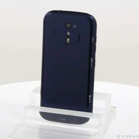 【中古】FUJITSU(富士通） らくらくスマートフォン 32GB ネイビー F-42A docomoロック解除SIMフリー 【269-ud】