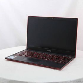 【中古】FUJITSU(富士通） LIFEBOOK UH75／B3 FMVU75B3R サテンレッド 〔Windows 10〕 【269-ud】