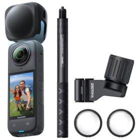Insta360 アクションカメラ「Insta360 X4」スキーキット CINSABMA-X462 8K 360 Action Cam