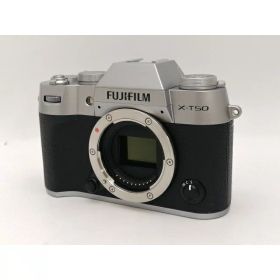【中古】FujiFilm FUJIFILM X-T50 シルバー【新宿2】保証期間1ヶ月【ランクA】