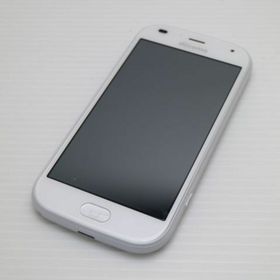 フジツウ(富士通)の新品同様 F-42A らくらくスマートフォン ホワイト M666(スマートフォン本体)
