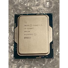 インテル(intel)のIntel Core i3-12100T 第12世代CPU(PCパーツ)