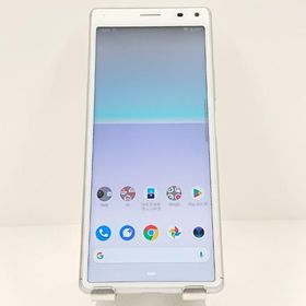 Xperia 8 SOV42 au ホワイト 送料無料 即決 本体 c11498