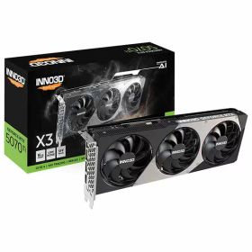 【10%ポイント・要エントリー】ELSA INNO3D GeForce RTX 5070 Ti X3 2スロット厚のグラフィックボード｜GD5070T-16GERX3