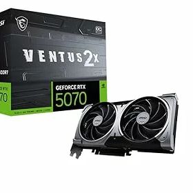 【中古】MSI GeForce RTX 5070 12G VENTUS 2X OC グラフィックスボード VD9071