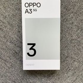 【新品未使用】OPPO A3 5G 本体　本日発送可能 新品未使用】OPPO A3 5G 本体 本日発送可能 OPPO A3 5G 本体 未使用