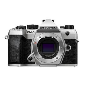OM SYSTEM ミラーレス一眼カメラ OM SYSTEM OM-5 Mark II ボディ OM-5 Mark II ボディー シルバー