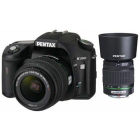 【中古】PENTAX デジタル一眼レフカメラ K200D ダブルズームキット(デジタル一眼)