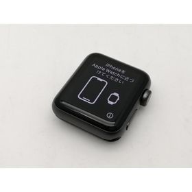 【中古】Apple Apple Watch Series3 GPS 38mm スペースグレイアルミケース (バンド無し)【新宿2】保証期間１ヶ月【ランクC】