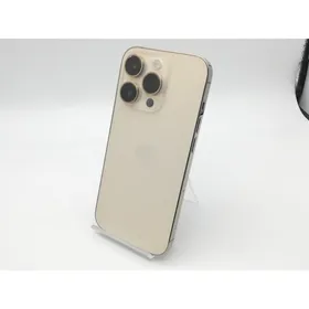 【中古】Apple docomo 【SIMフリー】 iPhone 14 Pro 128GB ゴールド MQ073J/A【鹿児島中町】保証期間１ヶ月【ランクC】