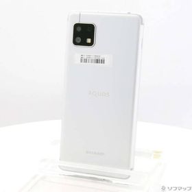 〔中古〕SHARP(シャープ) AQUOS sense4 lite 64GB シルバー SH-RM15 楽天 SIMフリー〔269-ud〕